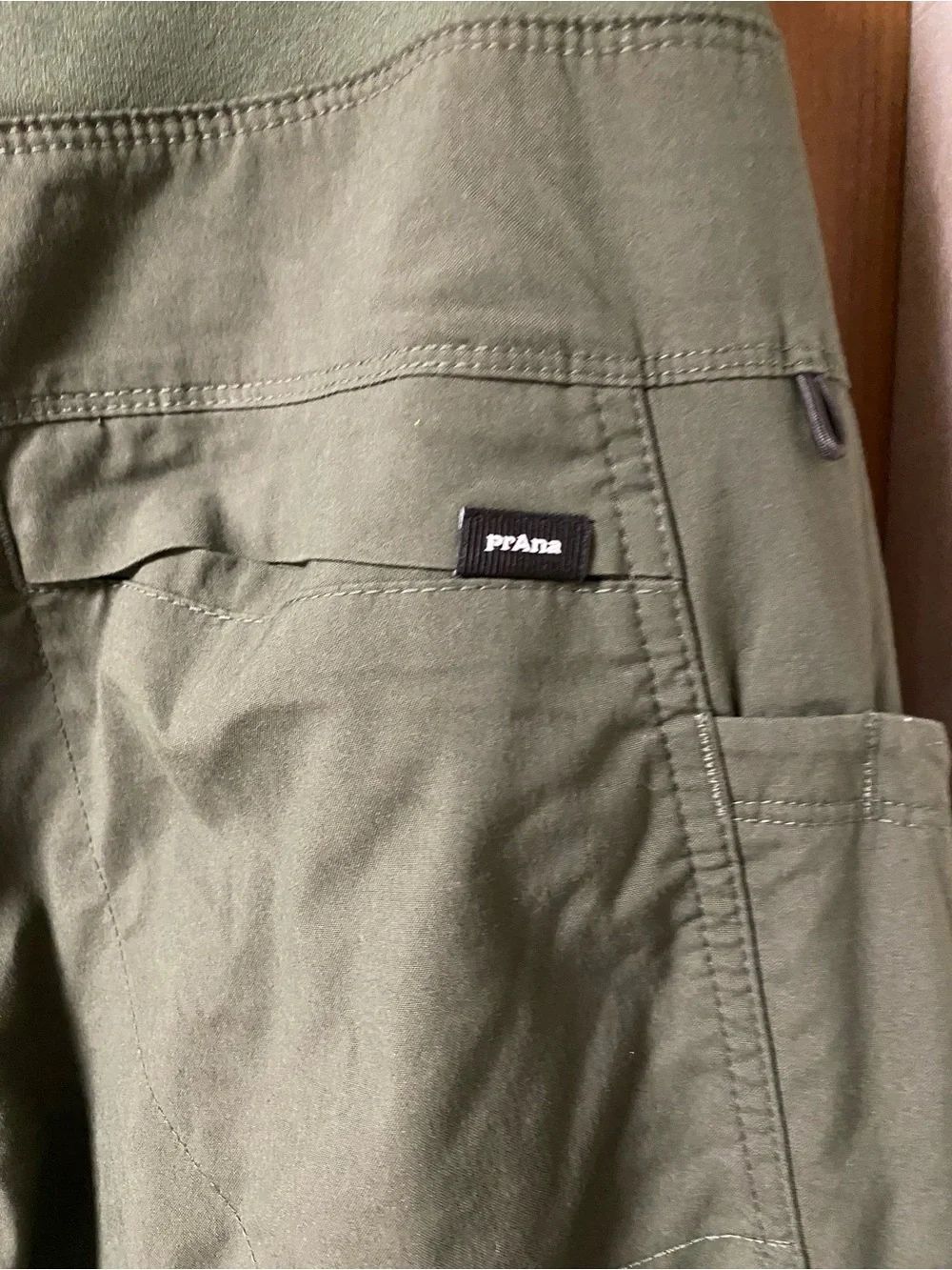 Prana Kanab Ripstop hiking climbing army green pants camping outdoors active - Picture 15 of 15